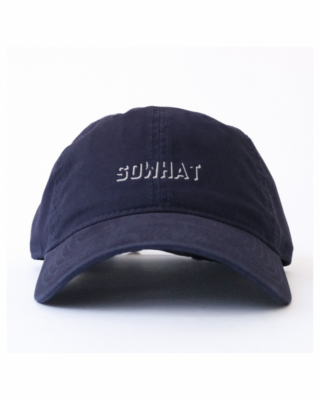 sowhat shadow logo cap