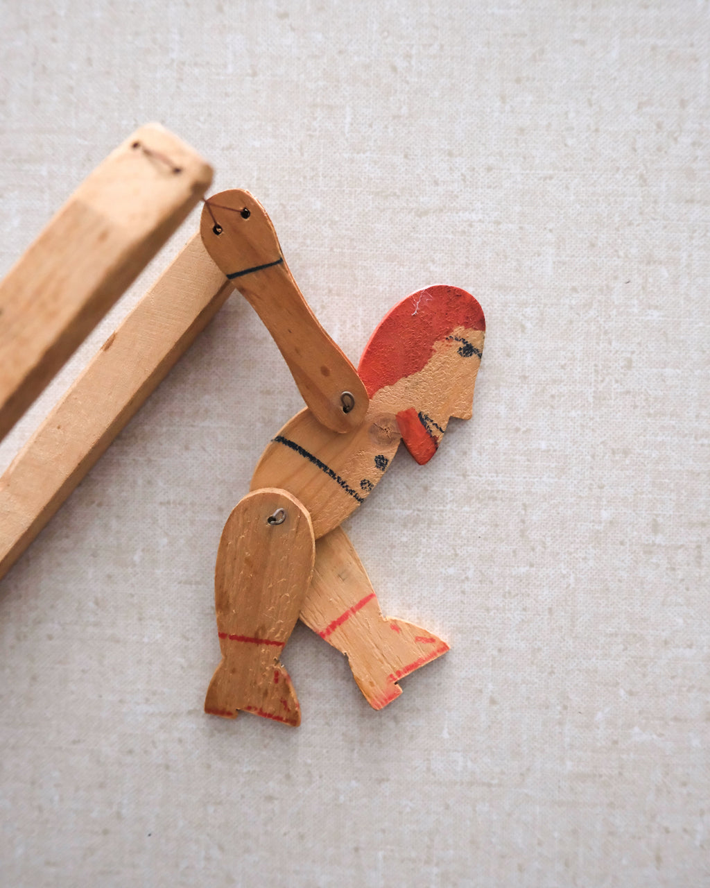 Vintage folk art toy