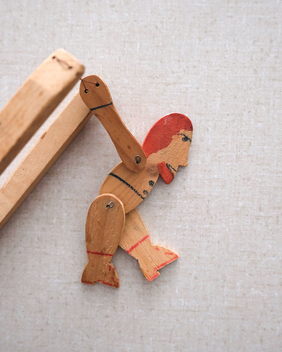 Vintage folk art toy