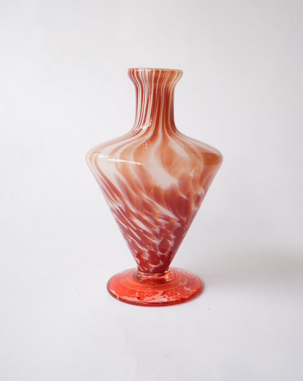 Vintage glass vase