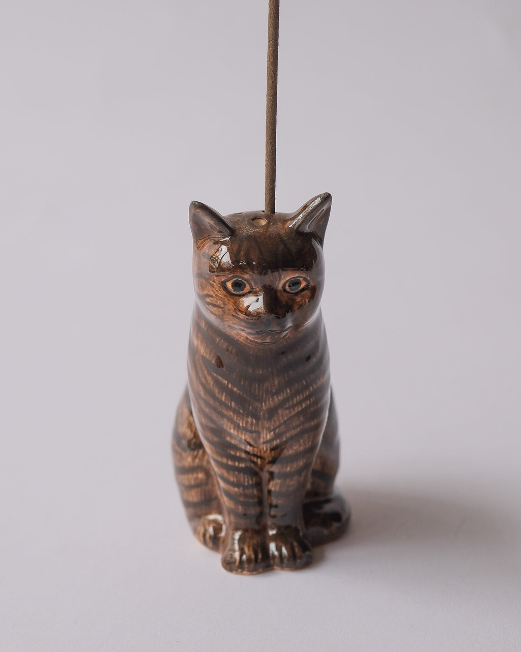 Cat incence holder