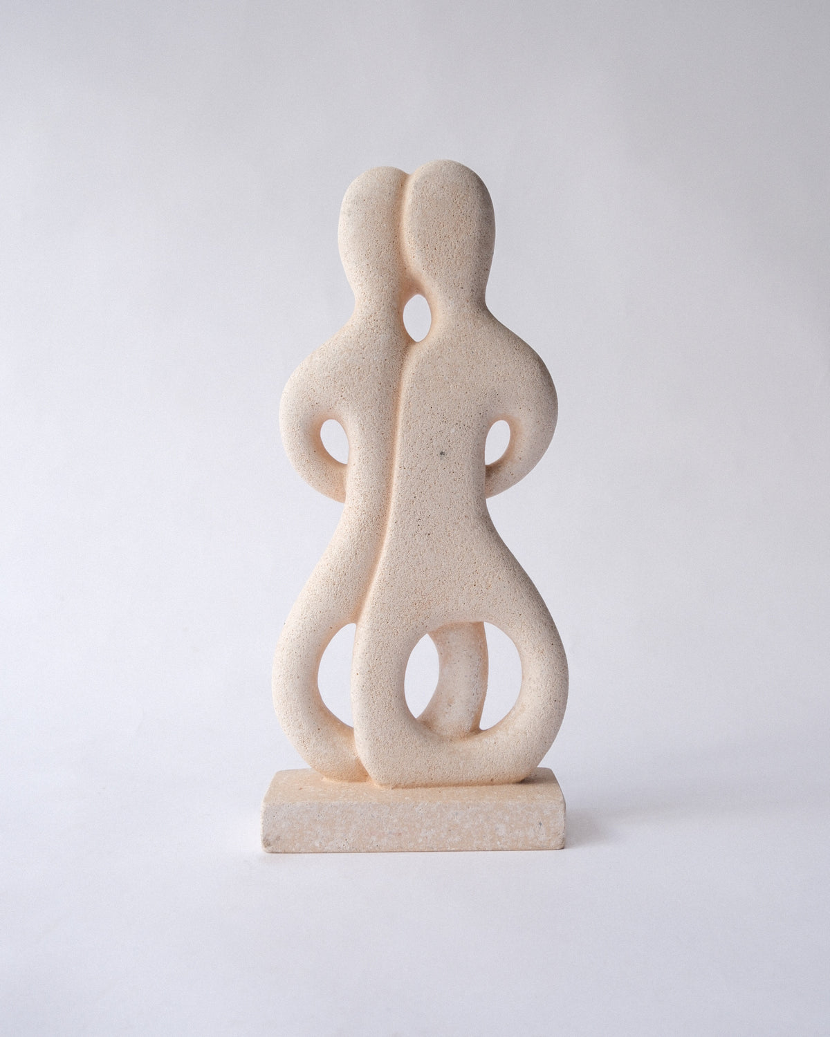 Hand made abstract human motif sculpture