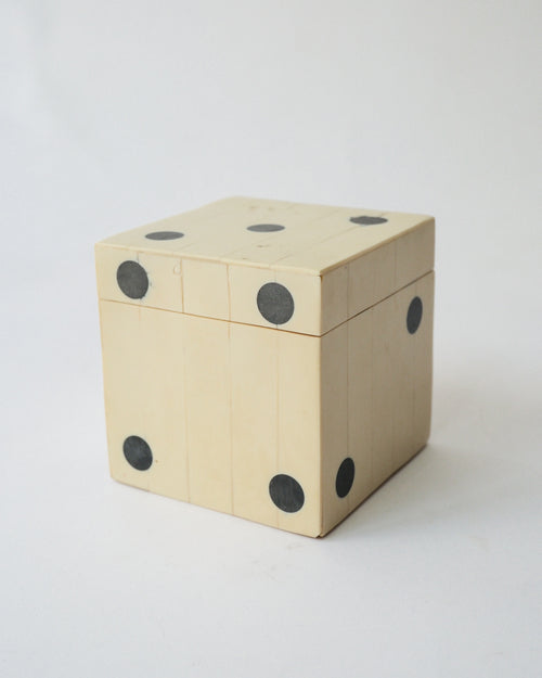 Vintage Dice Box