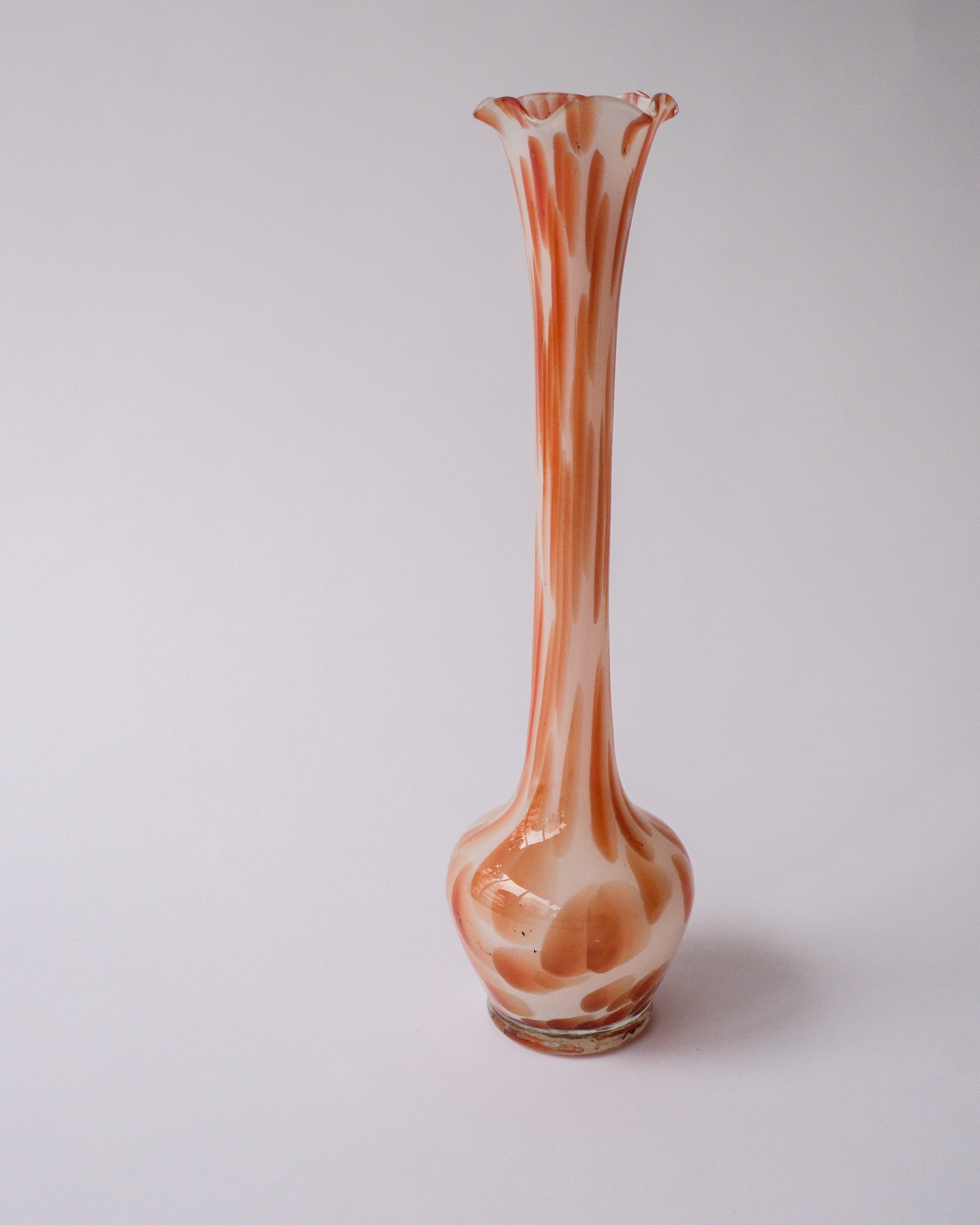 vintage glass vase