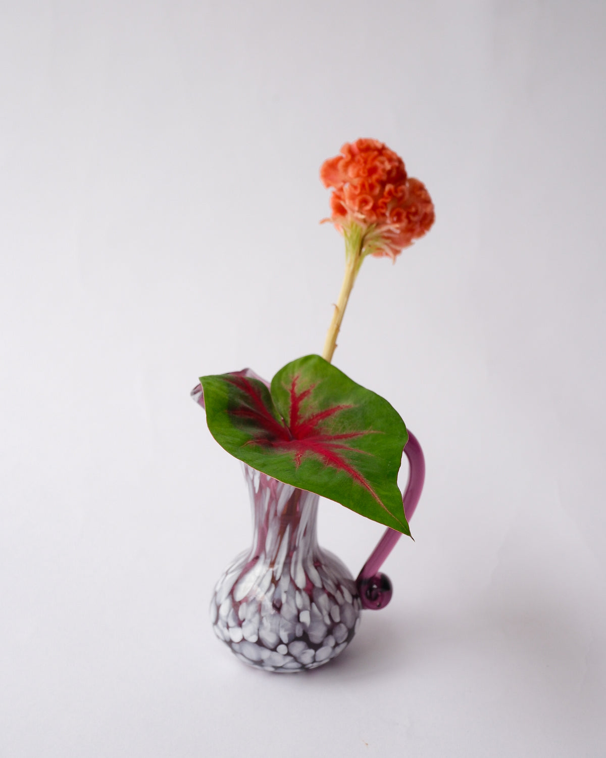 Mini glass pitcher