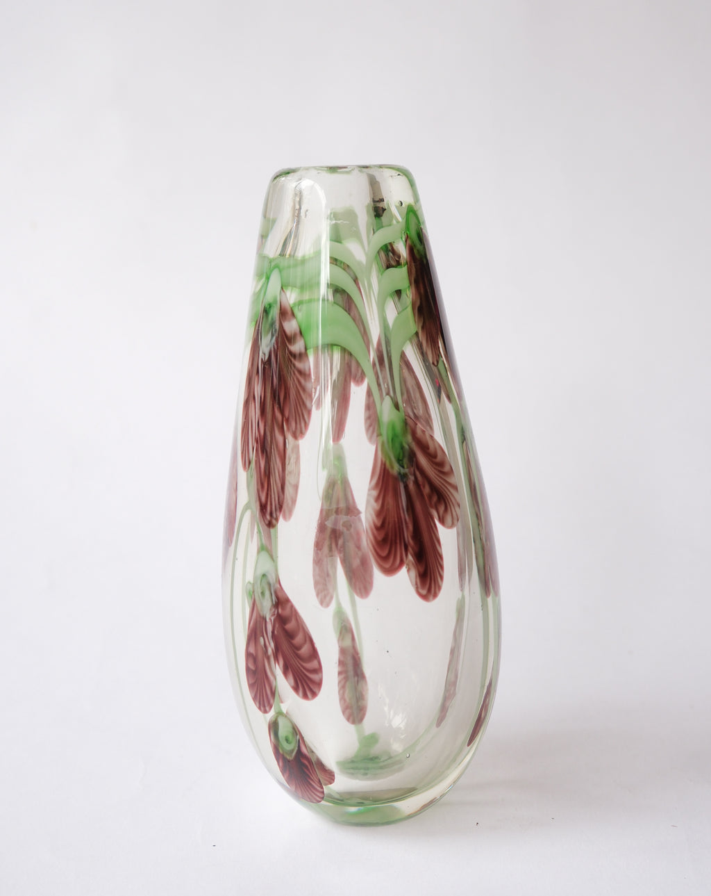 Vintage glass vase