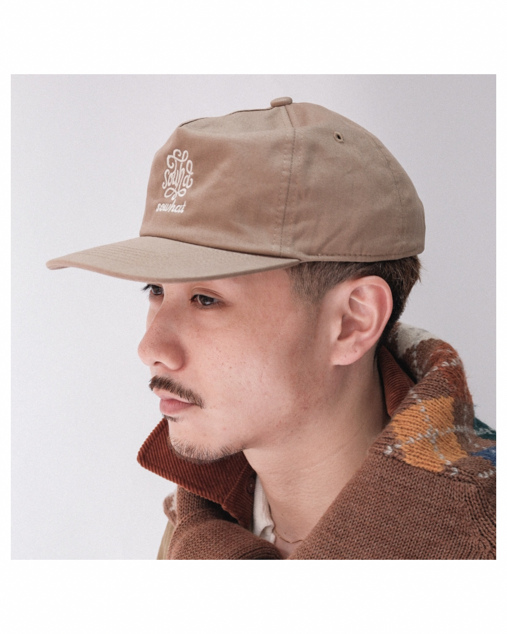 Sowhat Monogram Logo Cap