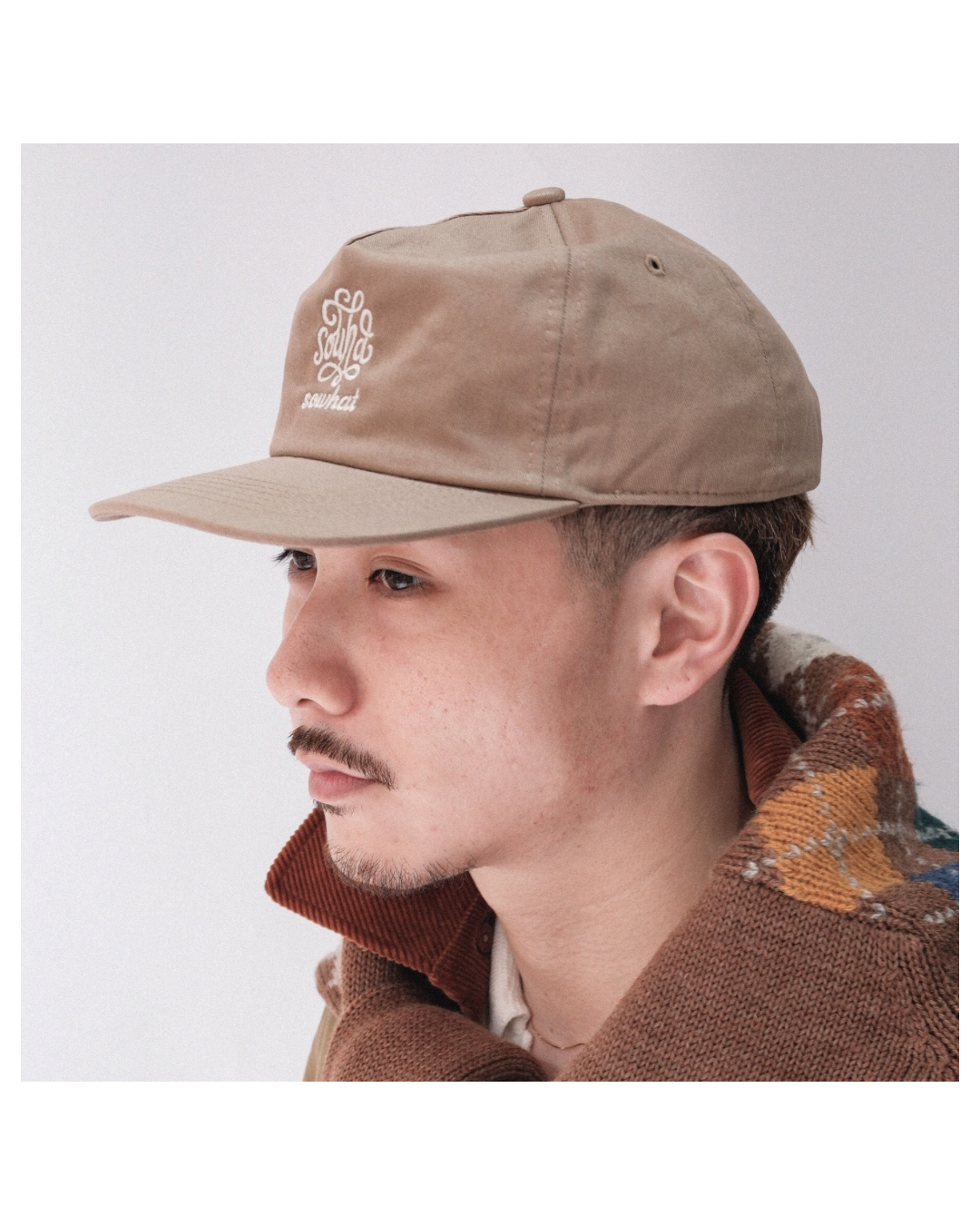 Sowhat Monogram Logo Cap