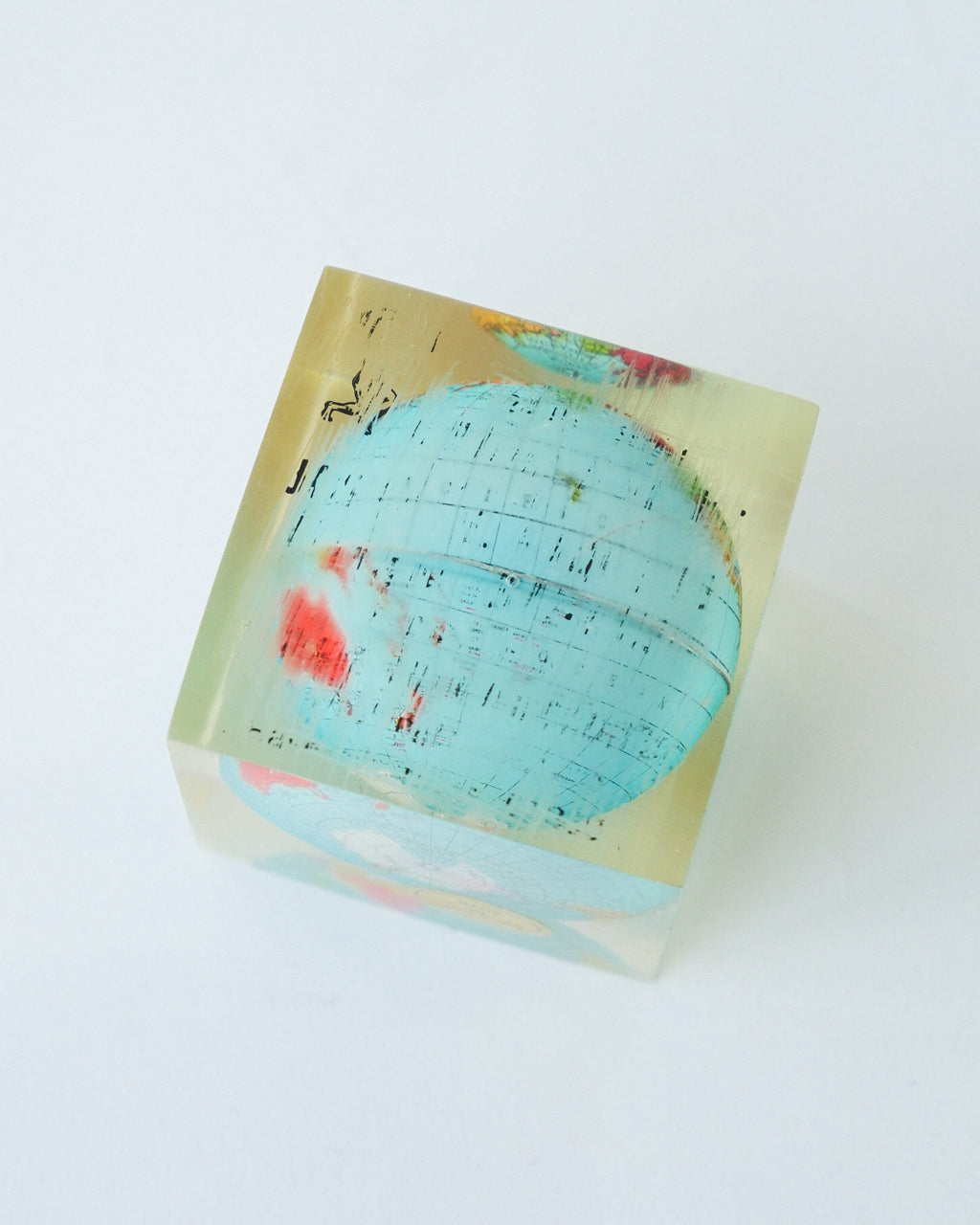 Globe Cube Object