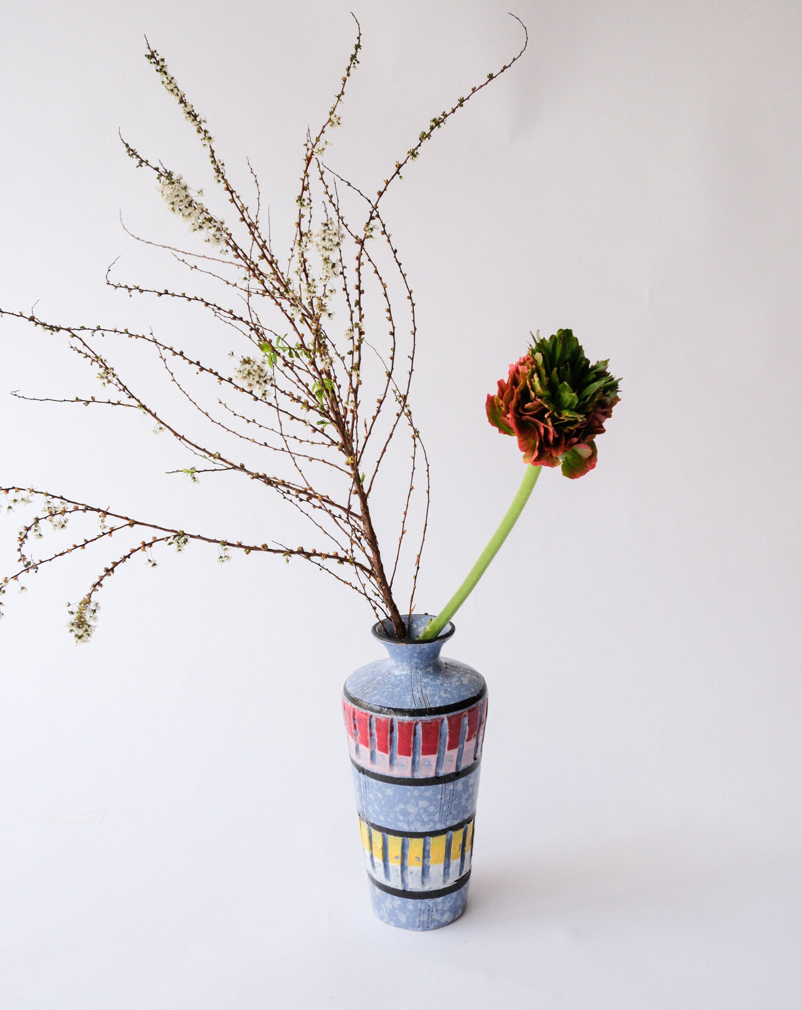 50-60s Made in Italy ceramic vase