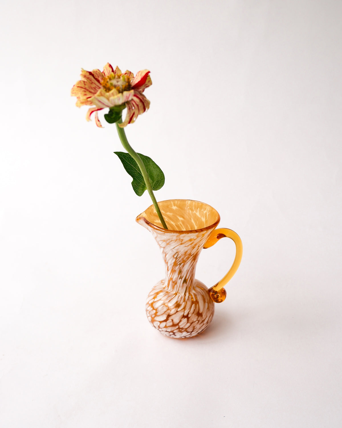 Mini glass pitcher