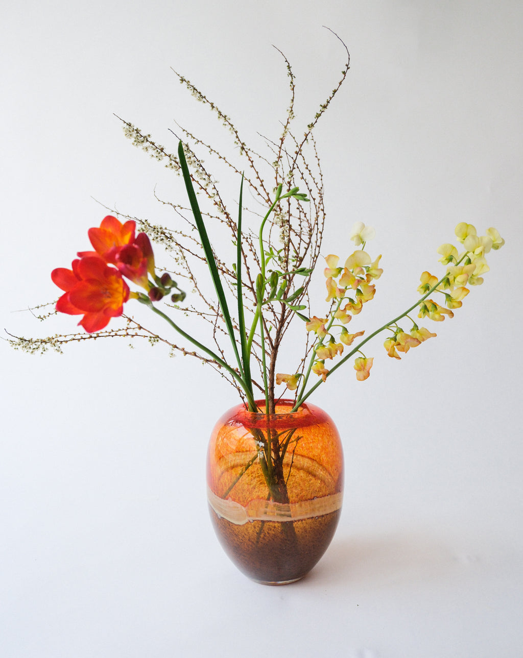 Glass vase