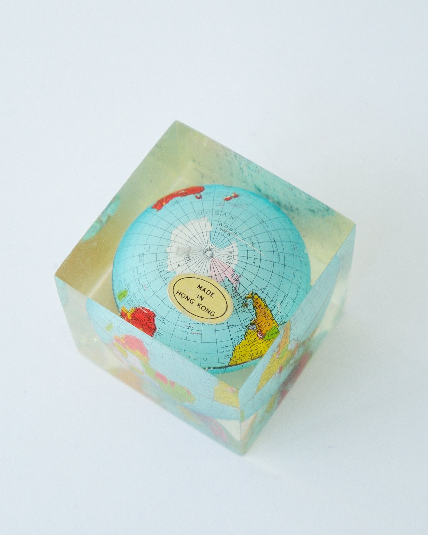 Globe Cube Object