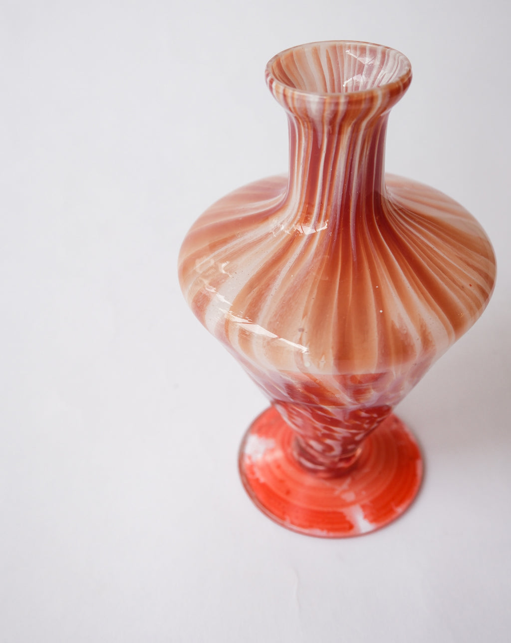 Vintage glass vase