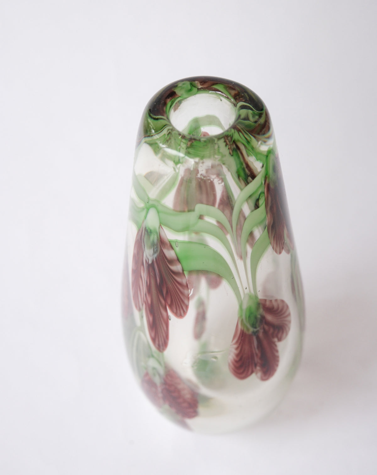 Vintage glass vase