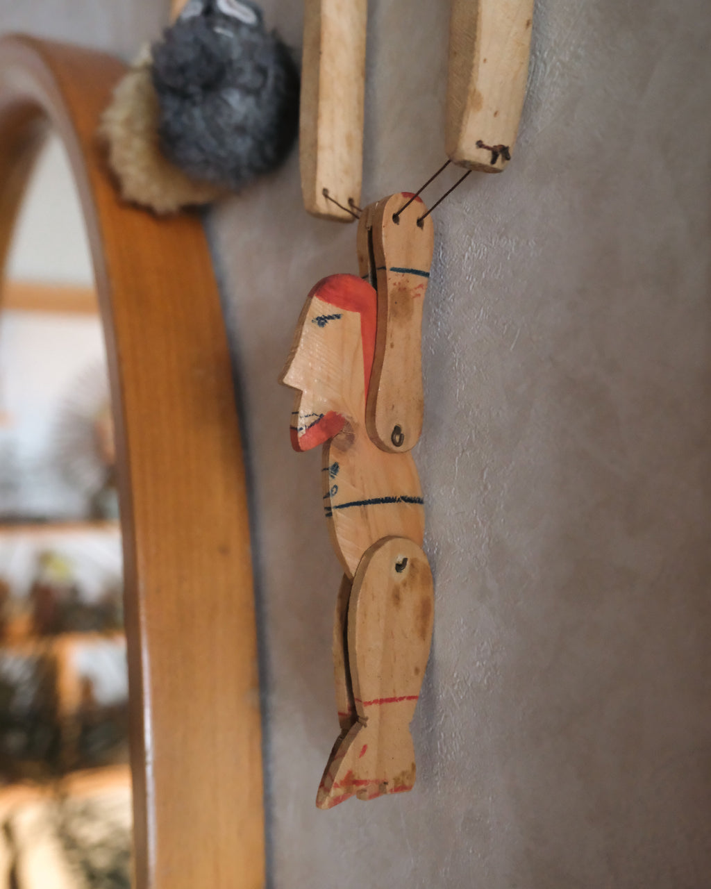 Vintage folk art toy