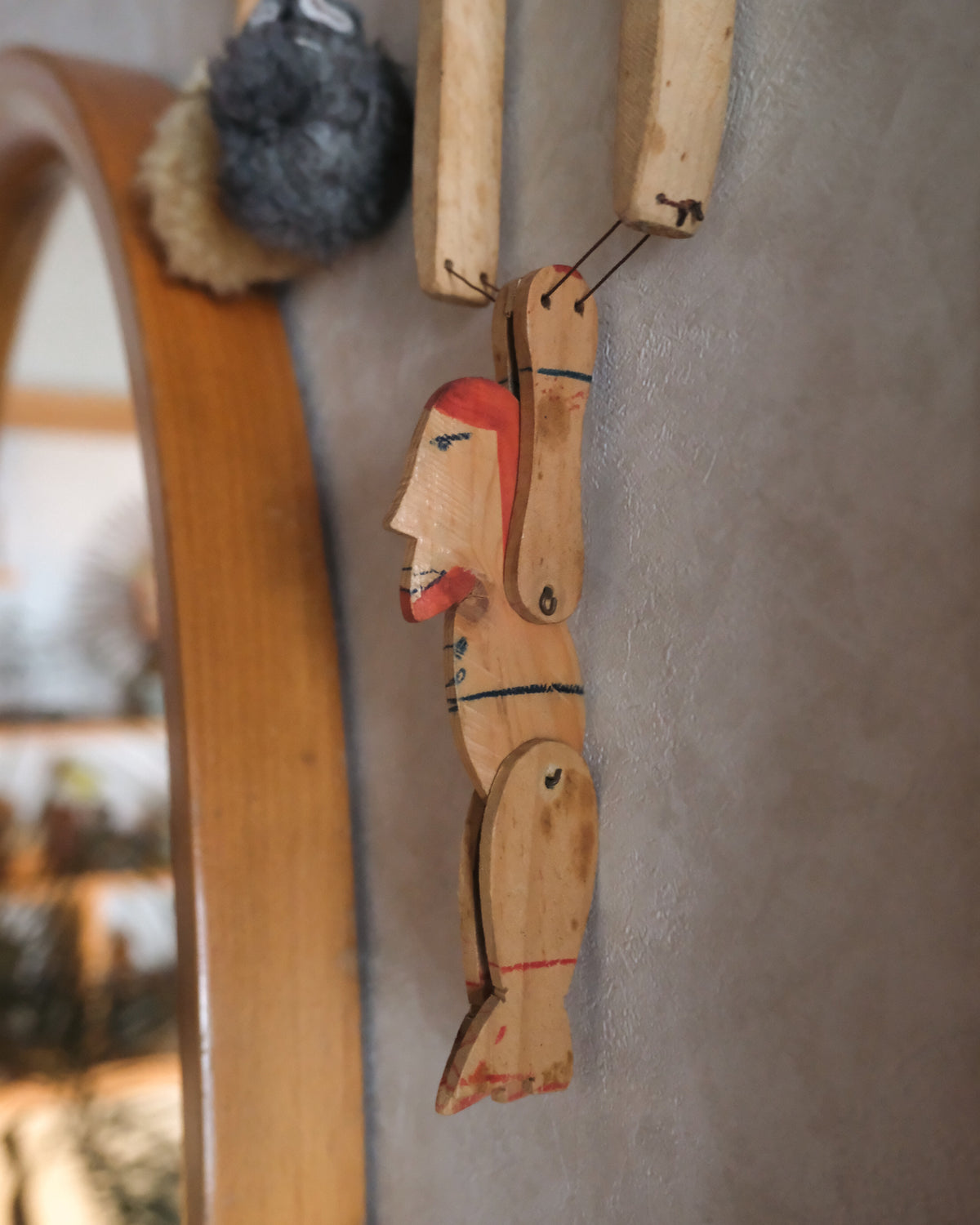 Vintage folk art toy