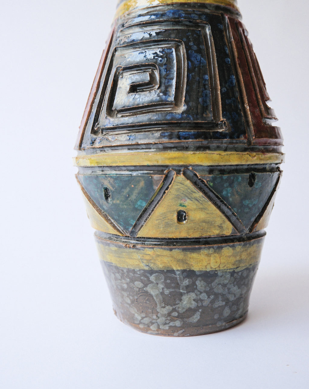 1950s-60s Made in Italy ceramic vase