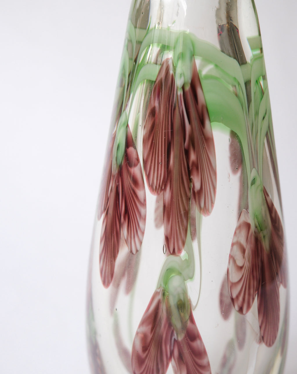 Vintage glass vase