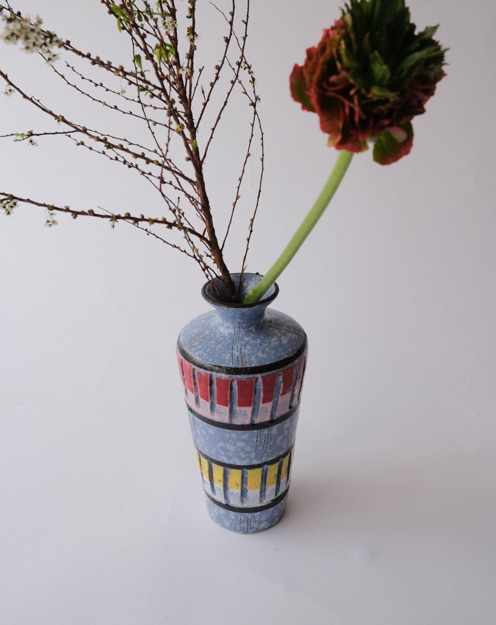 50-60s Made in Italy ceramic vase