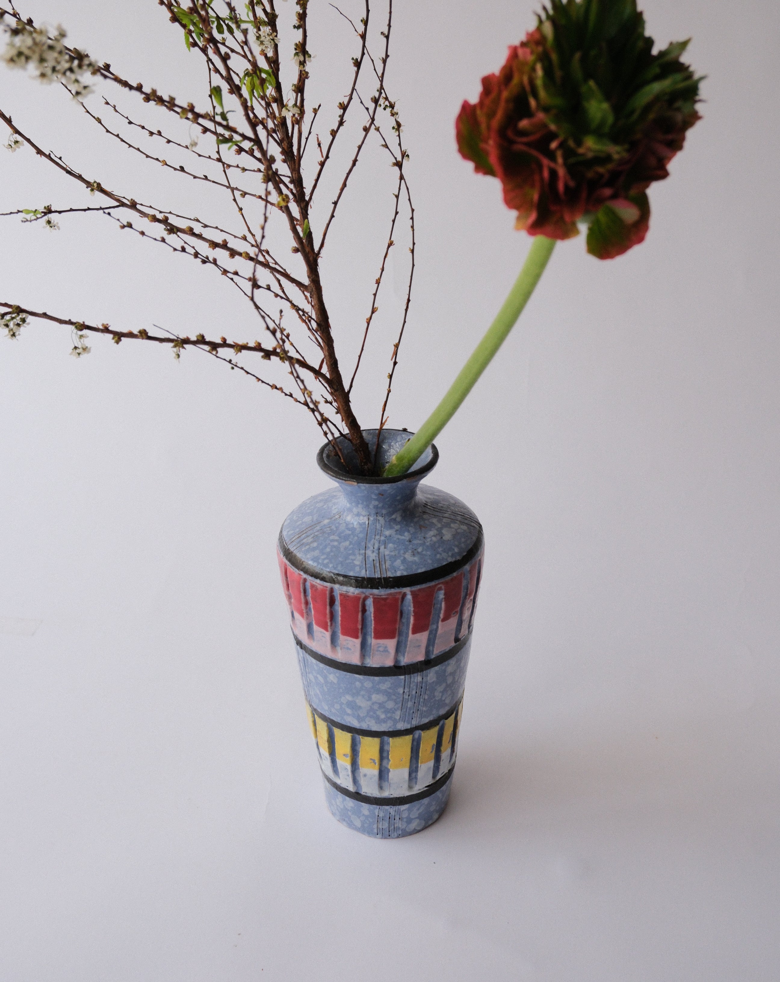 50-60s Made in Italy ceramic vase