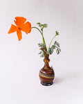 ruffle glass pitcher vase