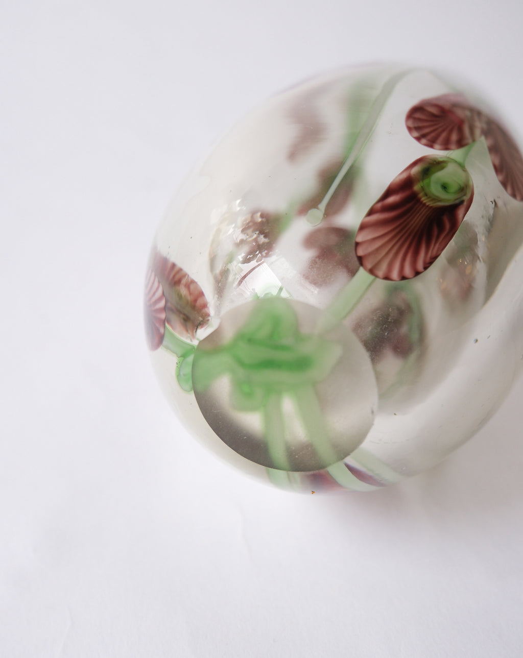 Vintage glass vase