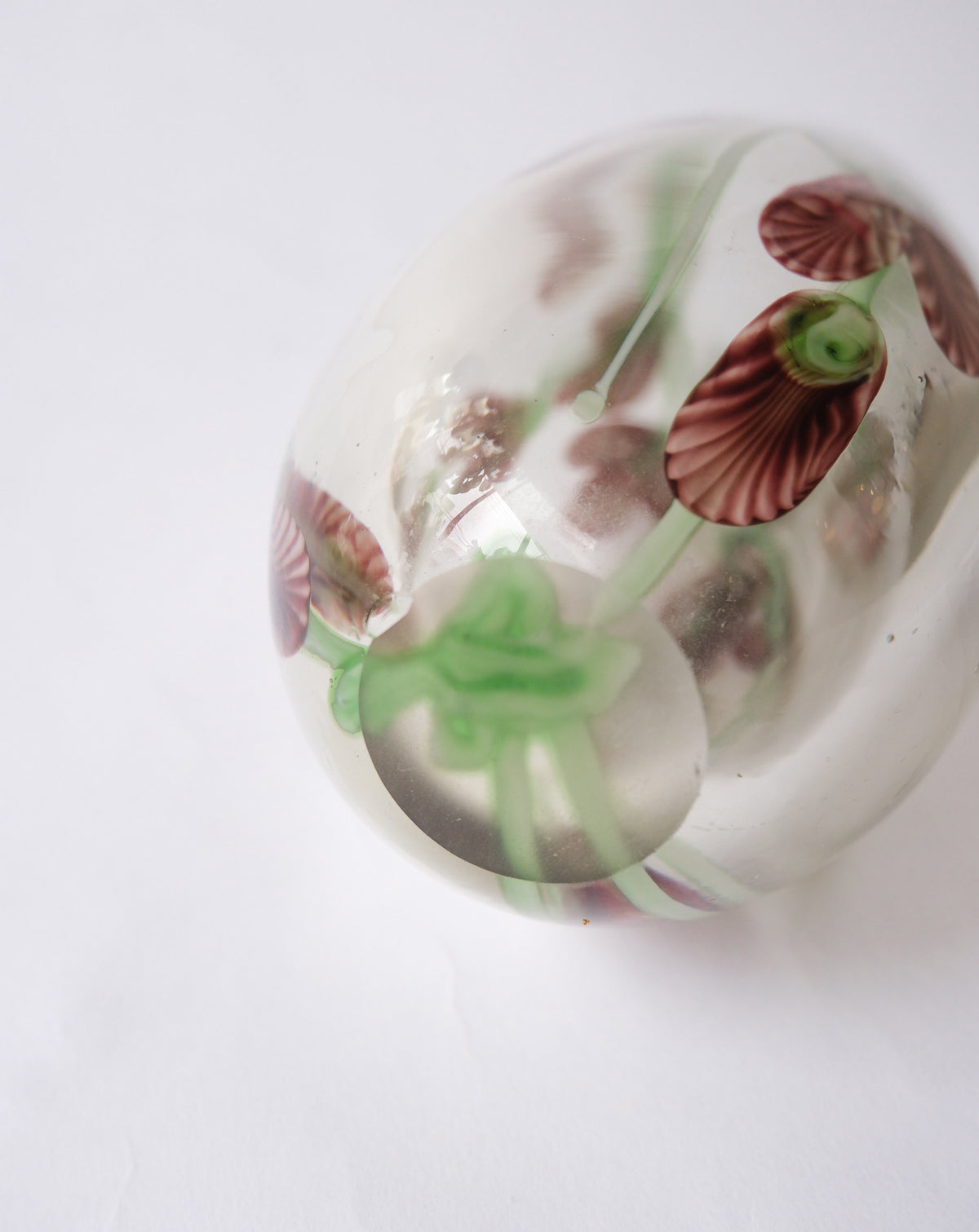 Vintage glass vase