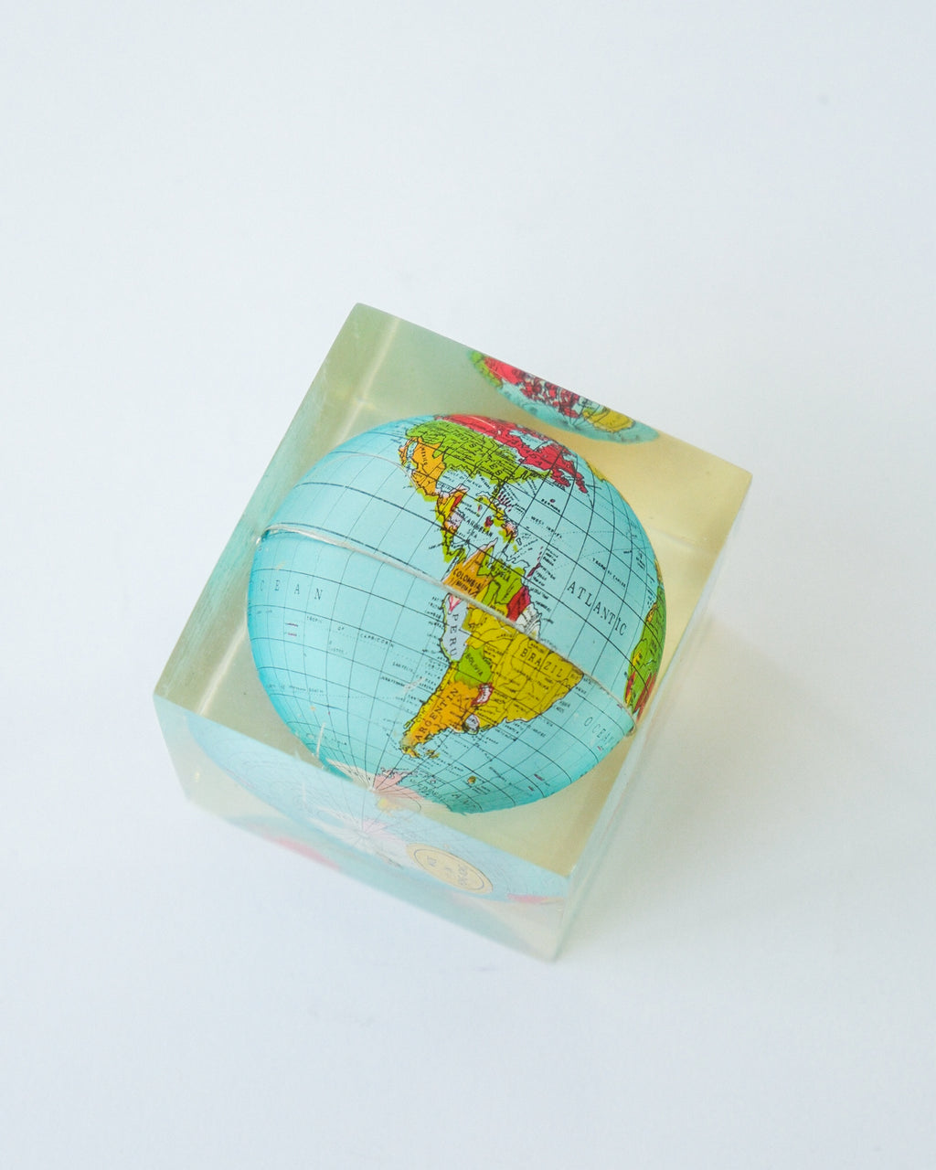 Globe Cube Object