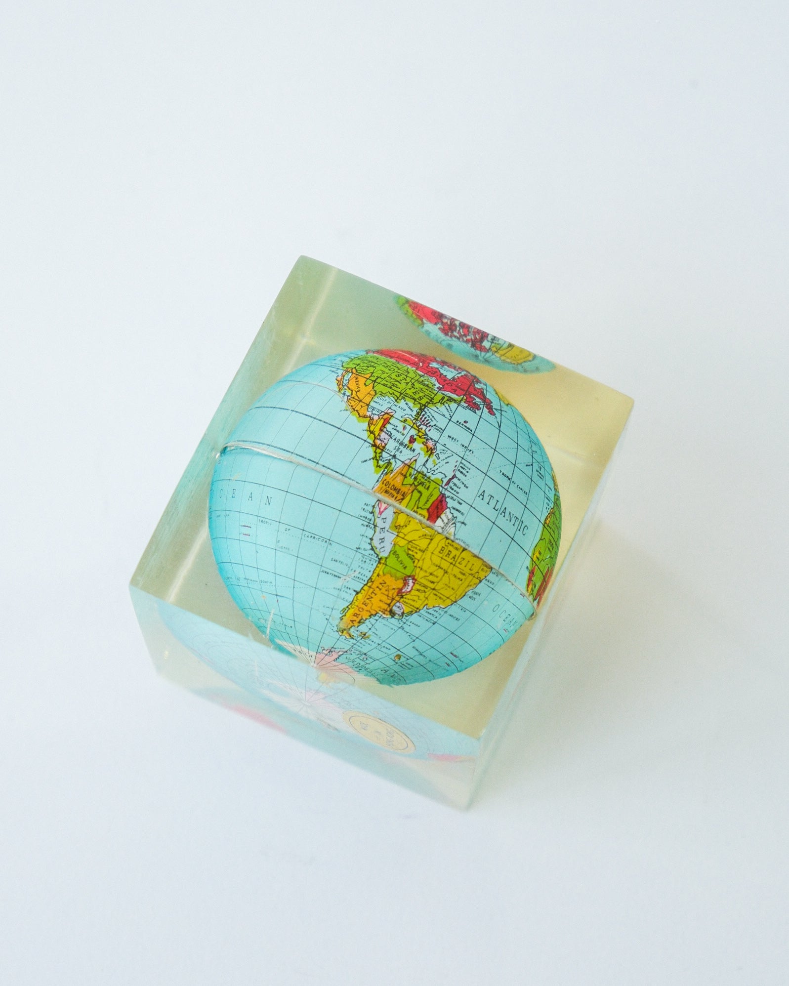 Globe Cube Object