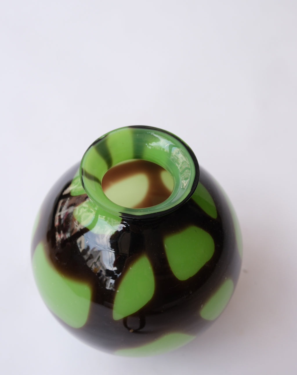 Vintage art glass vase
