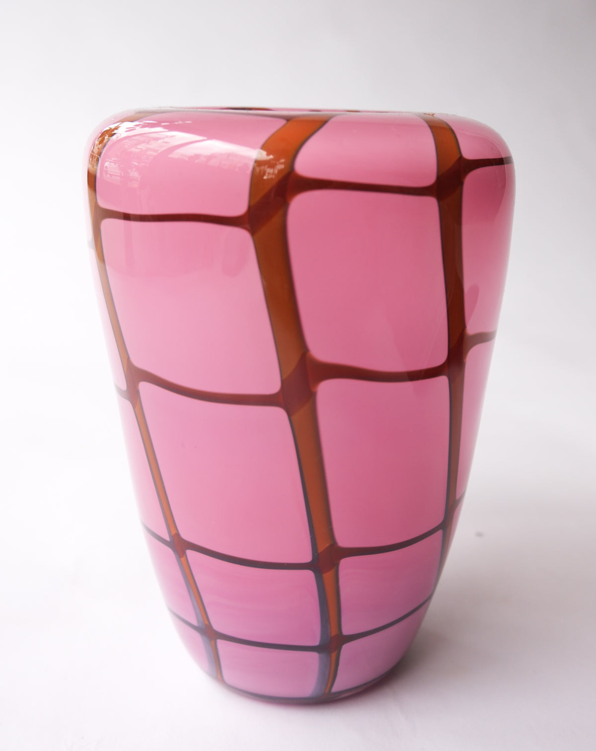 Designers art glass vase