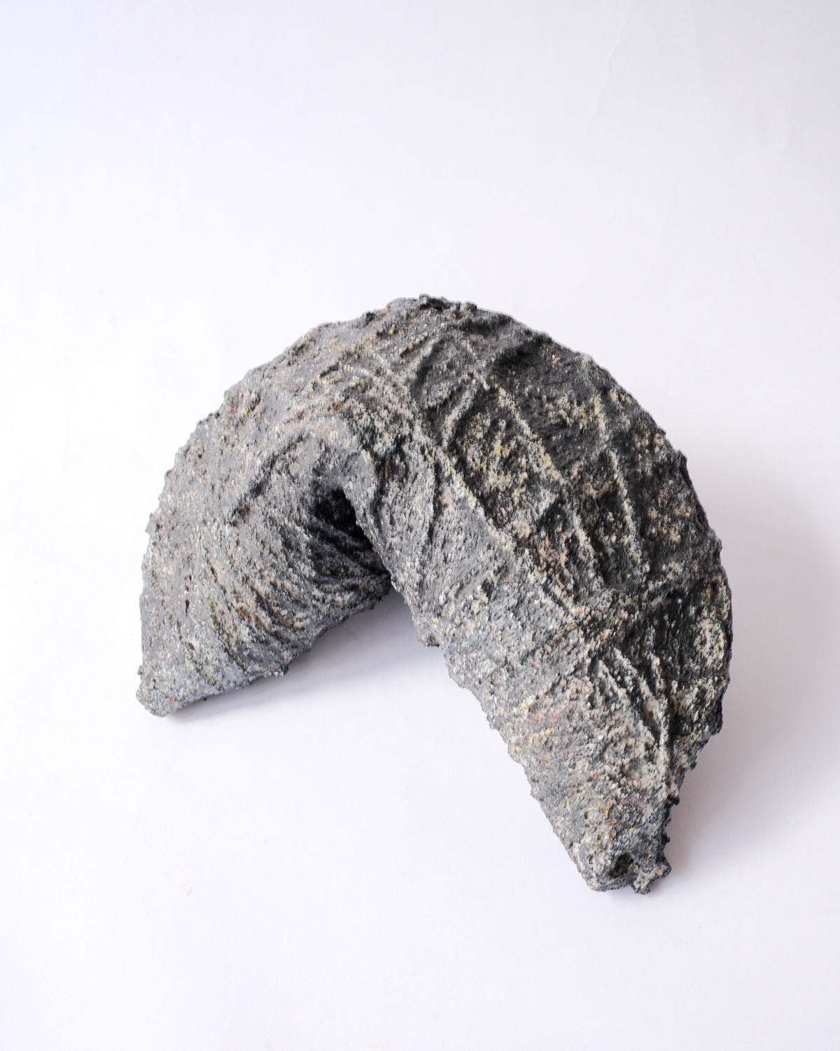 Ceramic fortune cookie object