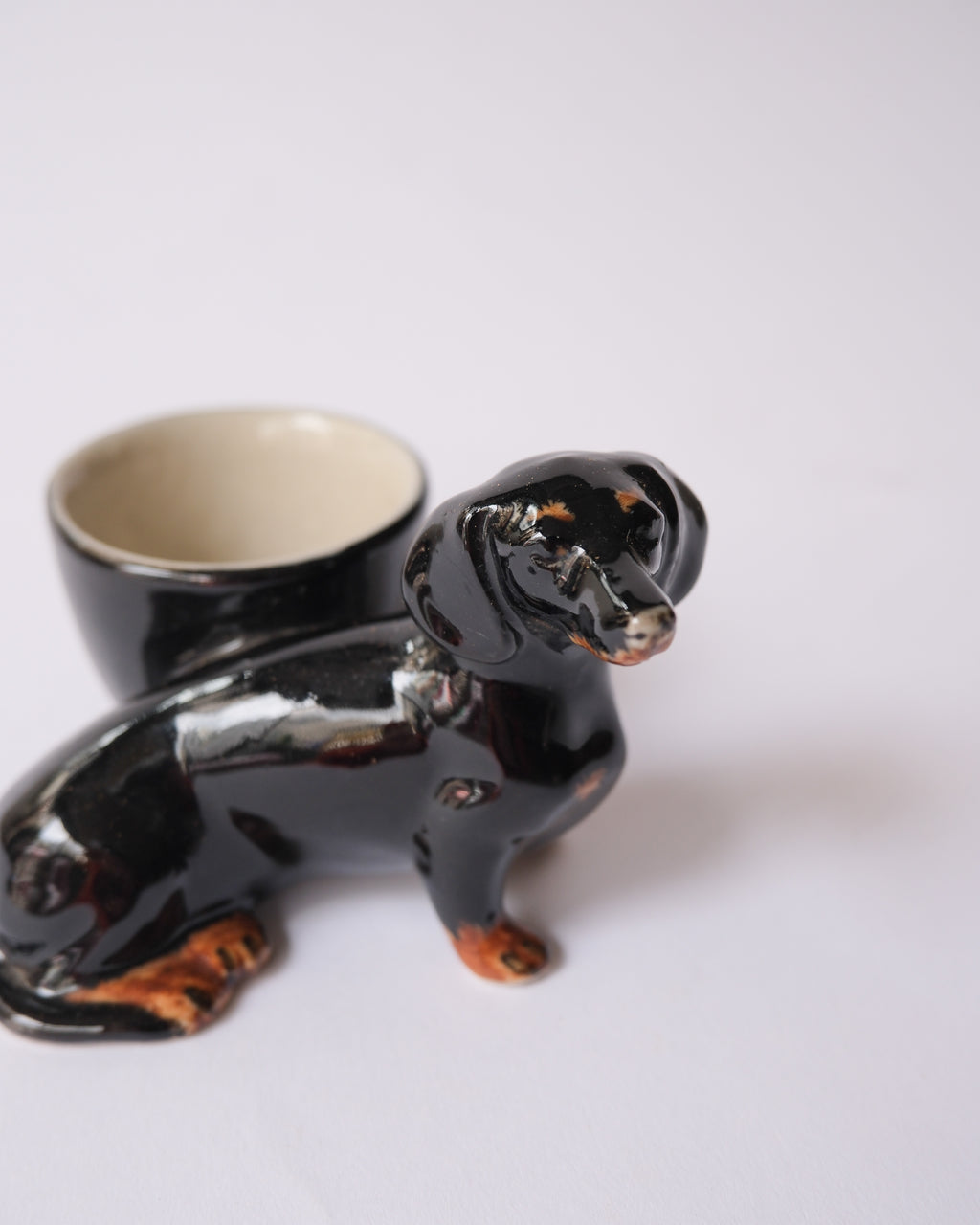 Dachshund egg stand
