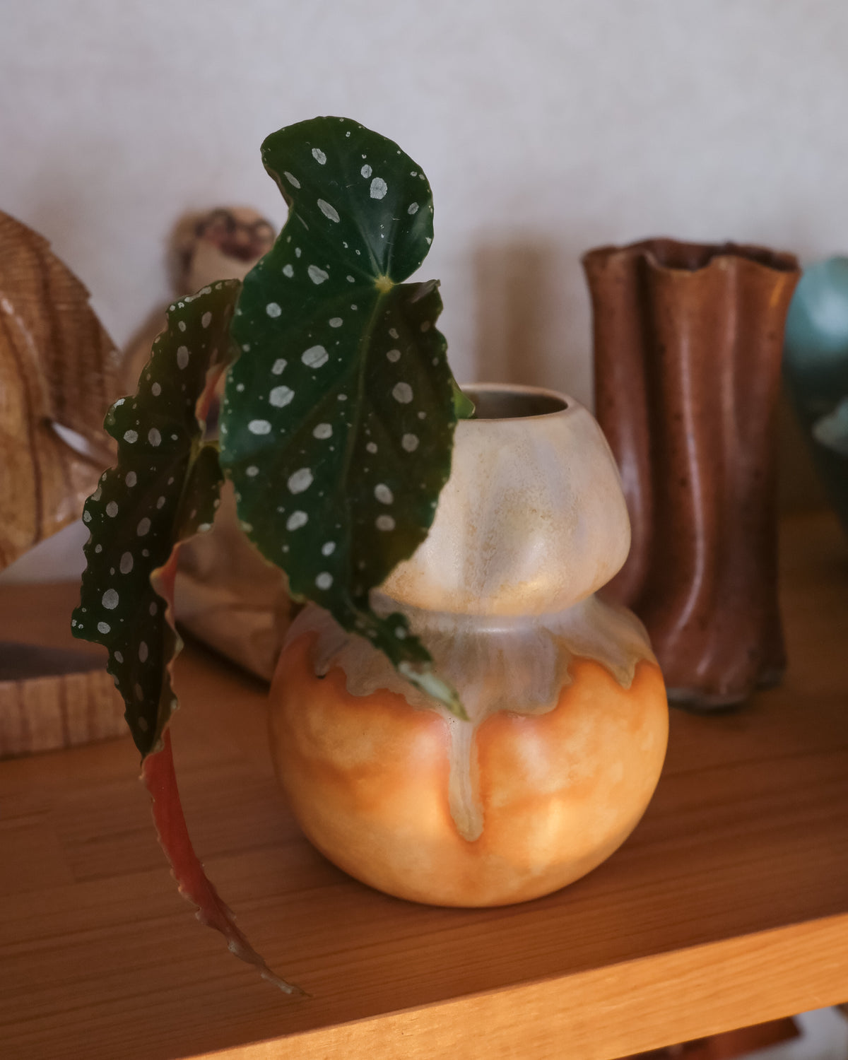 1930s vintage Beswick ceramic vase made in England