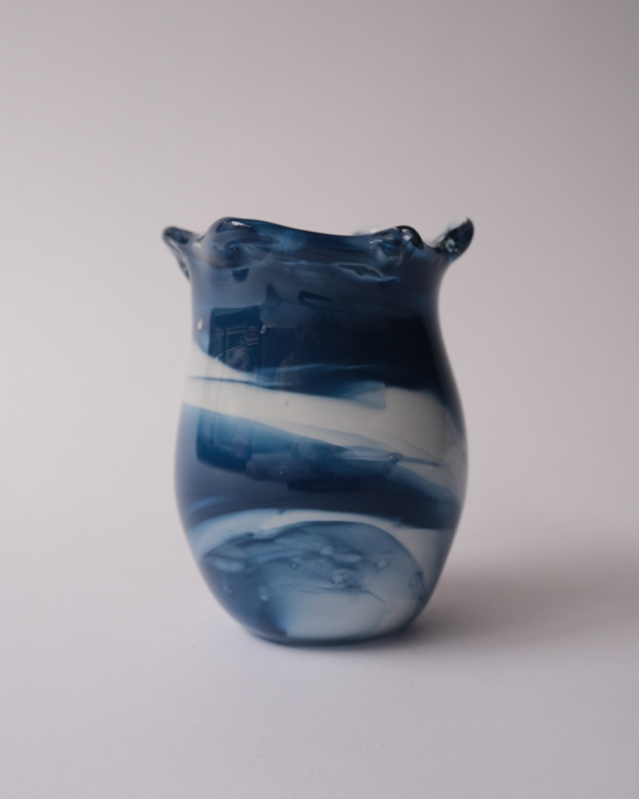 vintage art glass vase