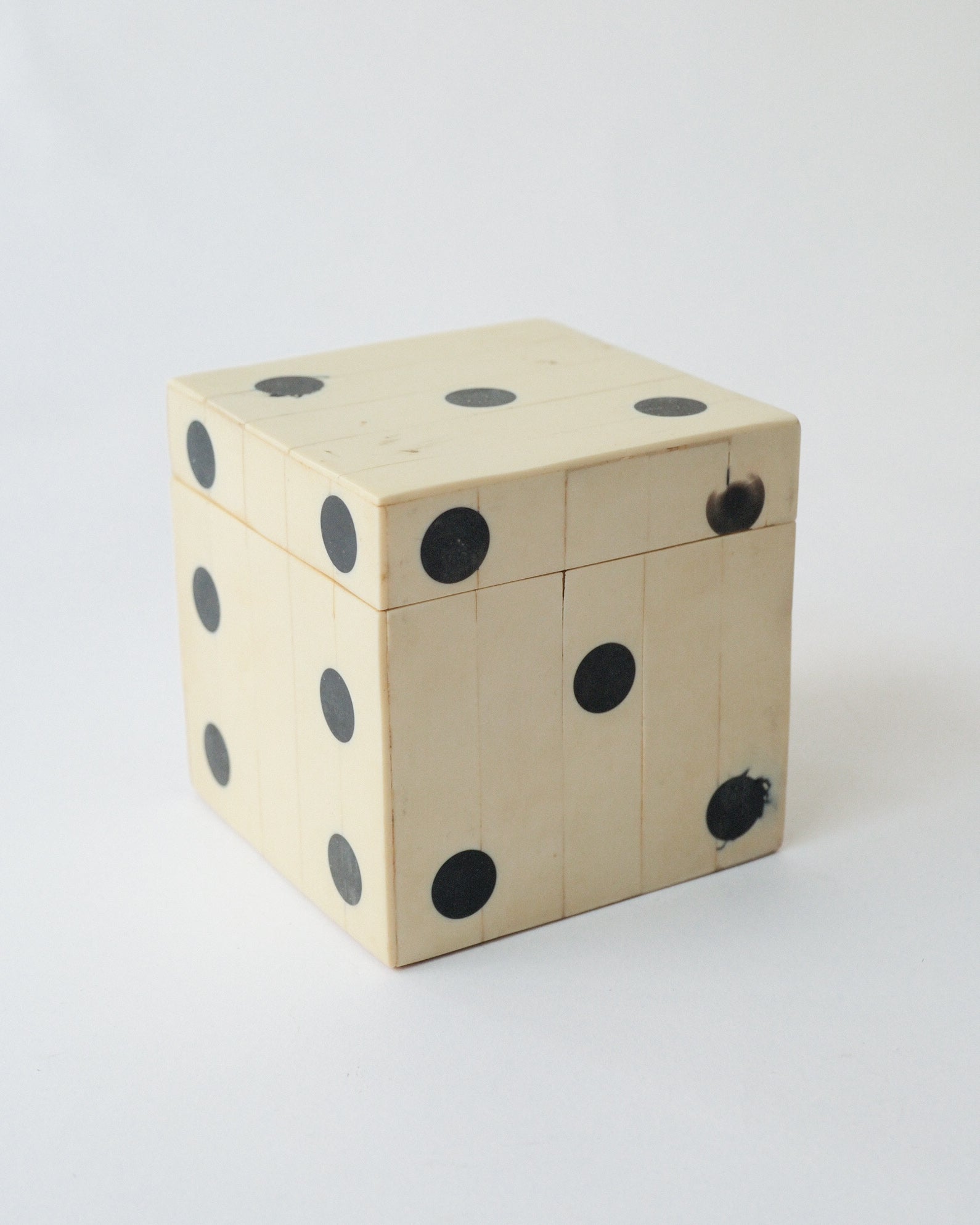 Vintage Dice Box