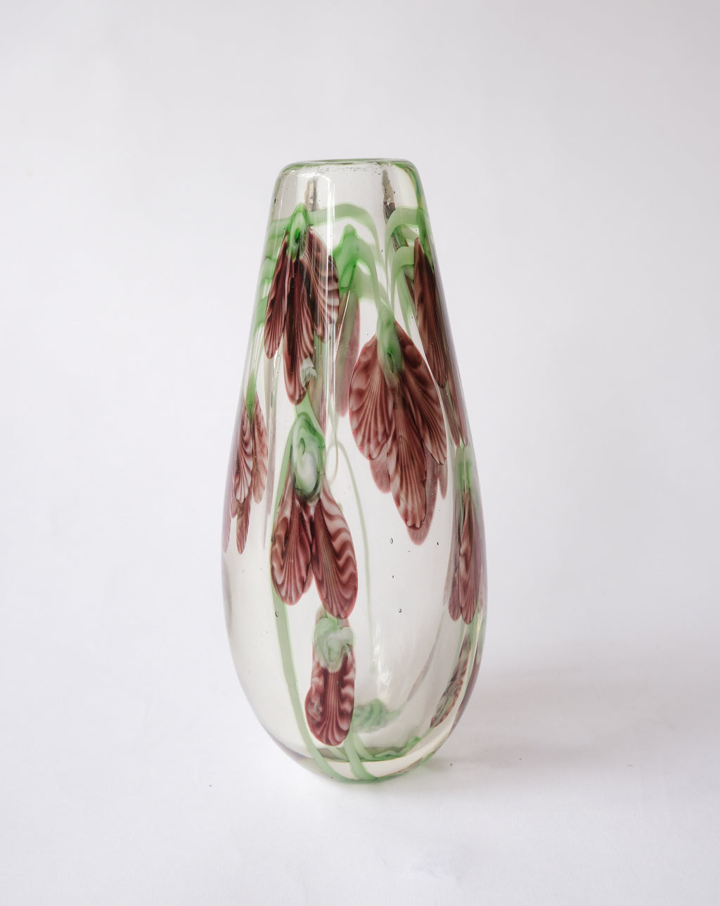 Vintage glass vase
