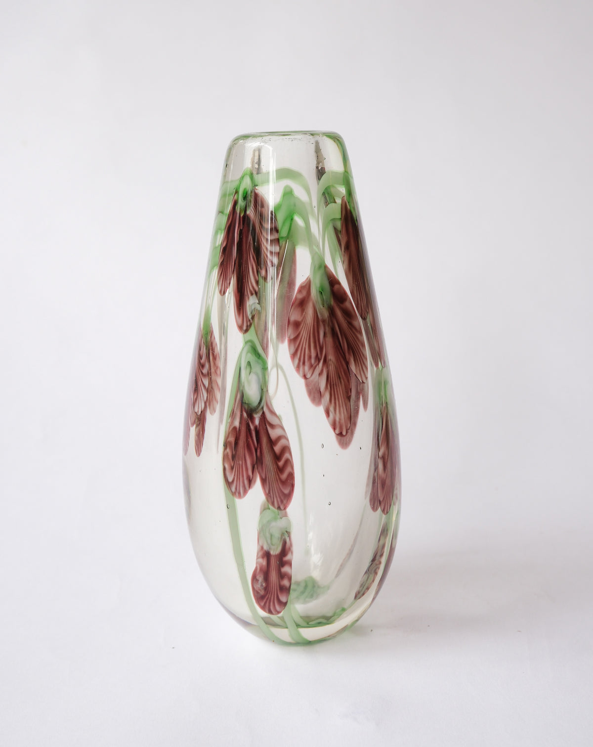Vintage glass vase