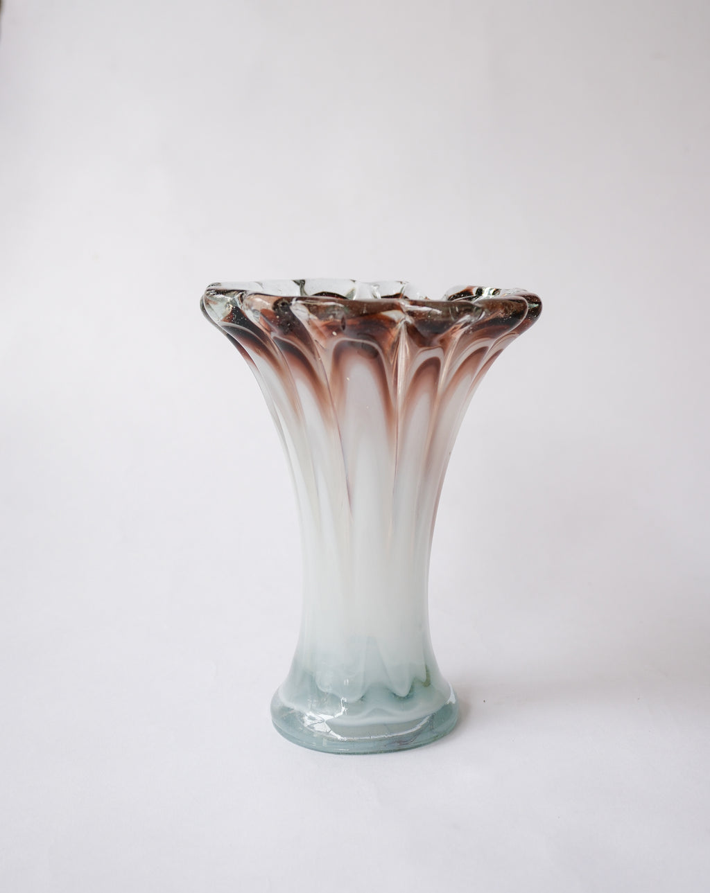 Vintage glass vase