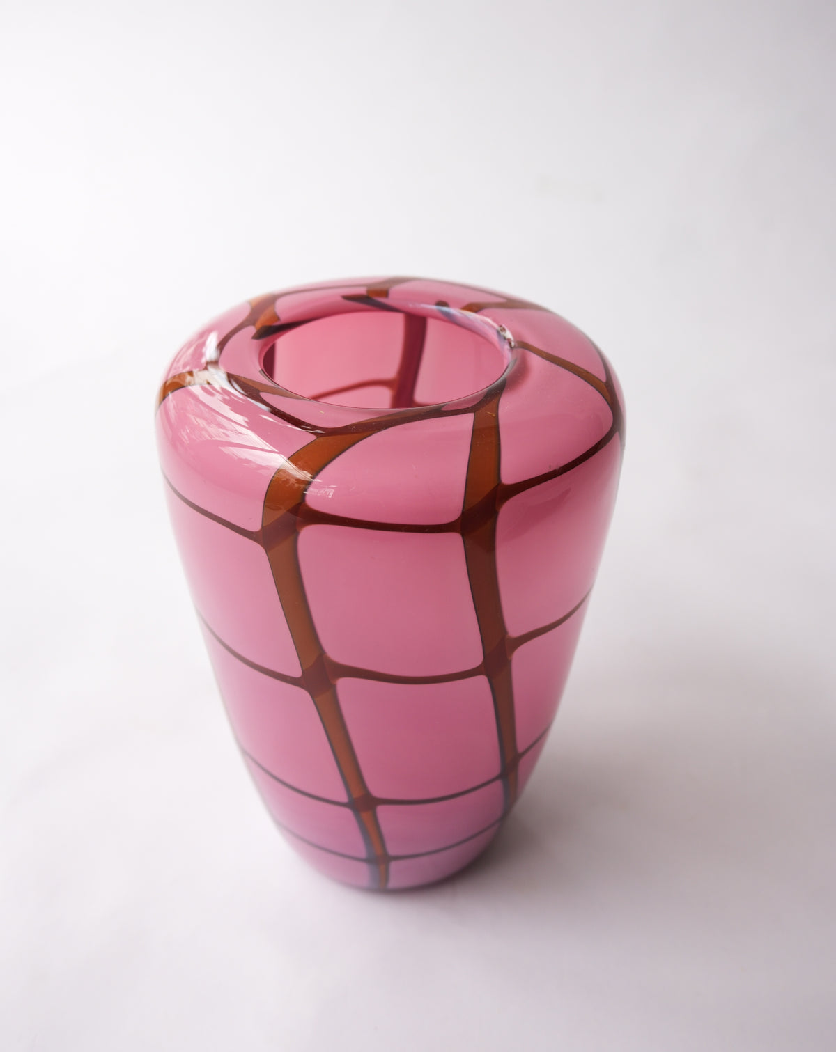Designers art glass vase