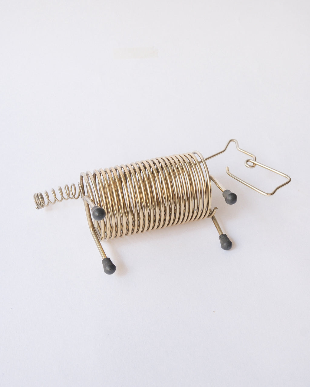 Metal Spring Dog Card Holder