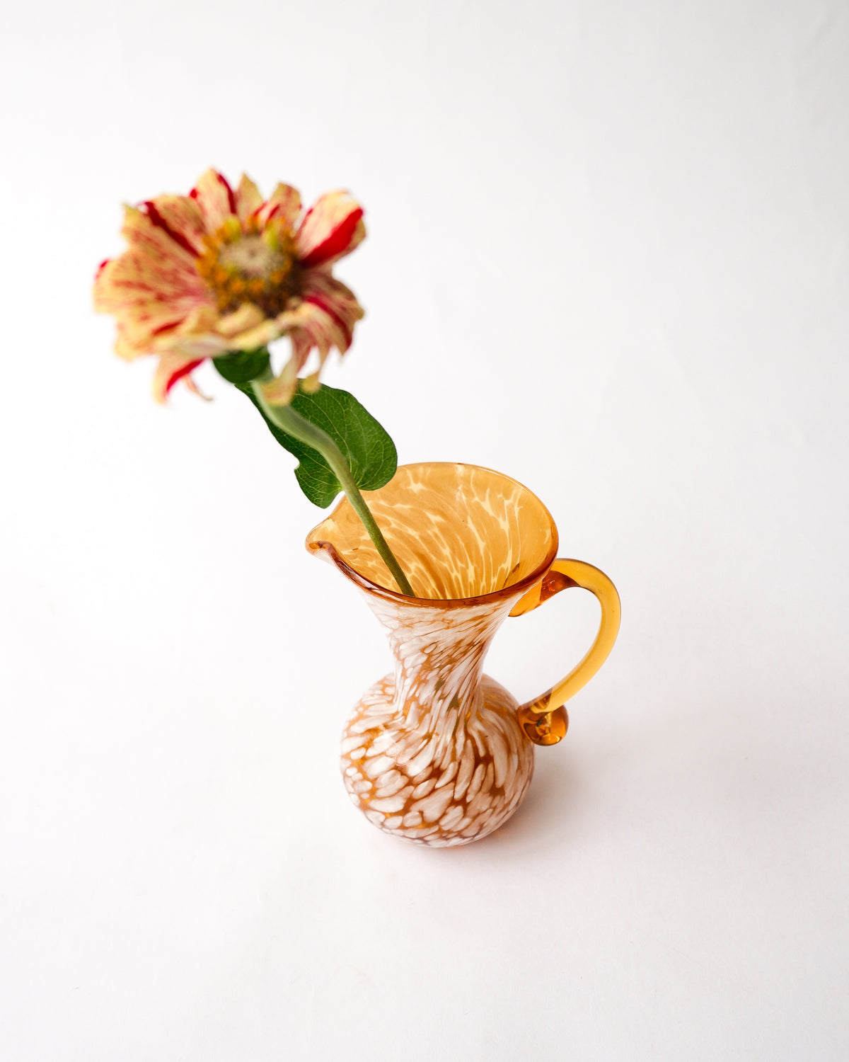 Mini glass pitcher