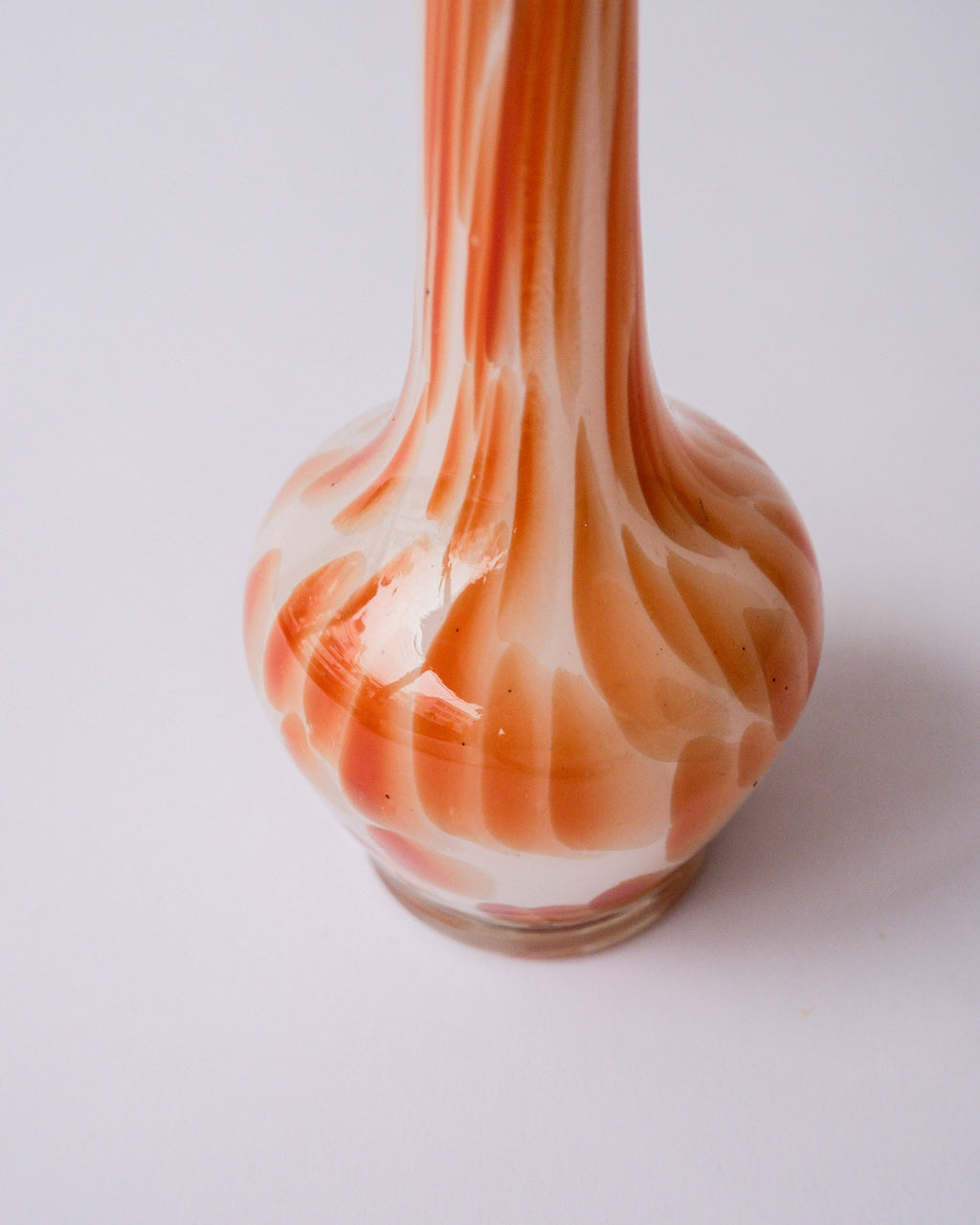 vintage glass vase