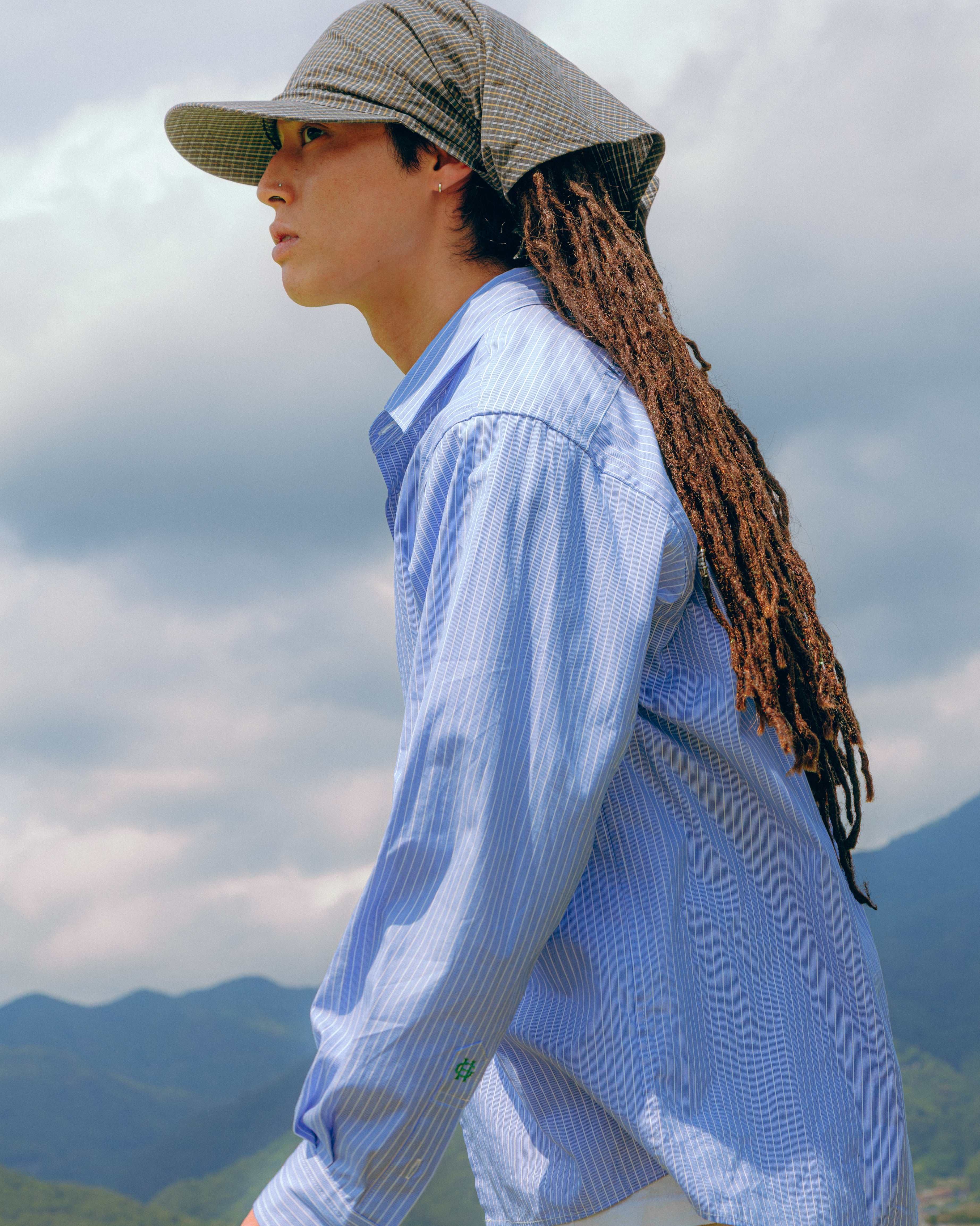 Sowhat Bandanna Cap Black plaid